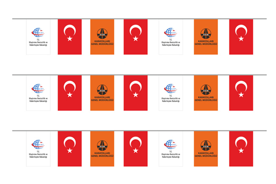 DIZ-855 İpe Dizili Bayrak