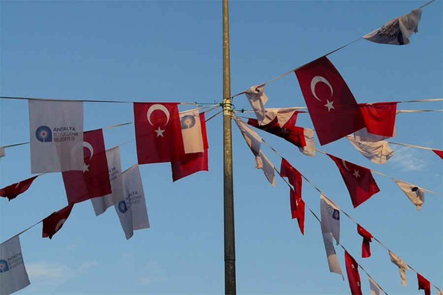 DIZ-858 İpe Dizili Bayrak