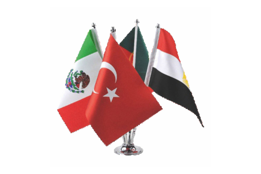 MAS-874 Dörtlü Masa Bayrağı